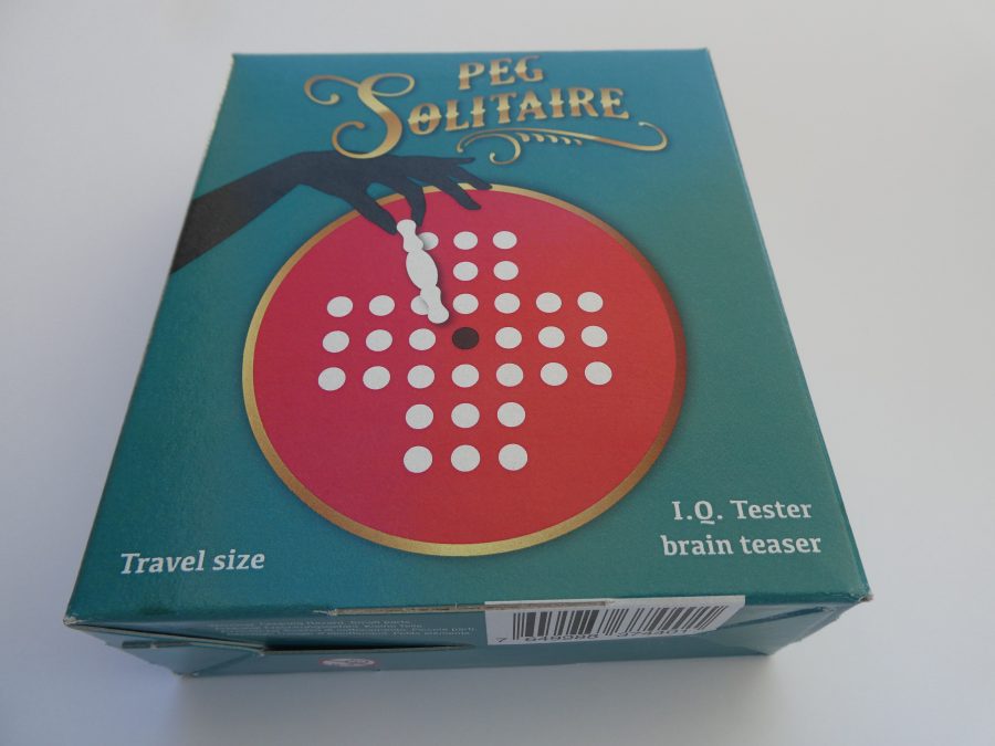 Peg Solitaire Package from the front