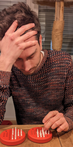 Tief in Gedanken versunken